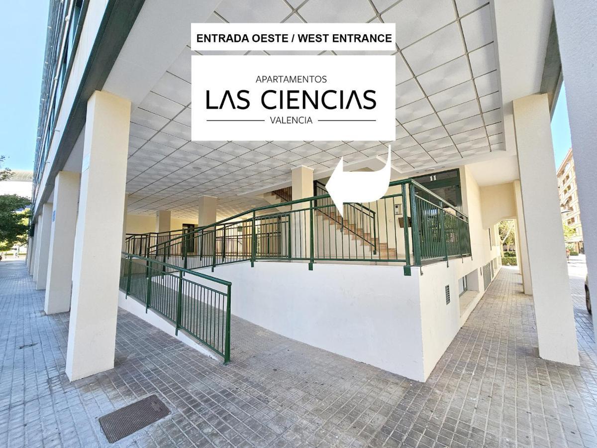 Apartamentos Las Ciencias V Valencia Exteriör bild
