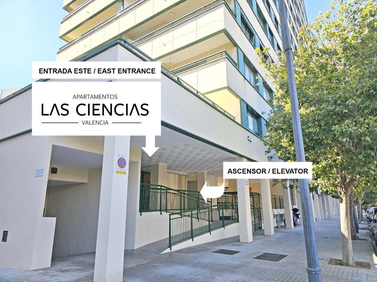 Apartamentos Las Ciencias V Valencia Exteriör bild