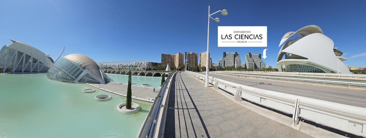 Apartamentos Las Ciencias V Valencia Exteriör bild