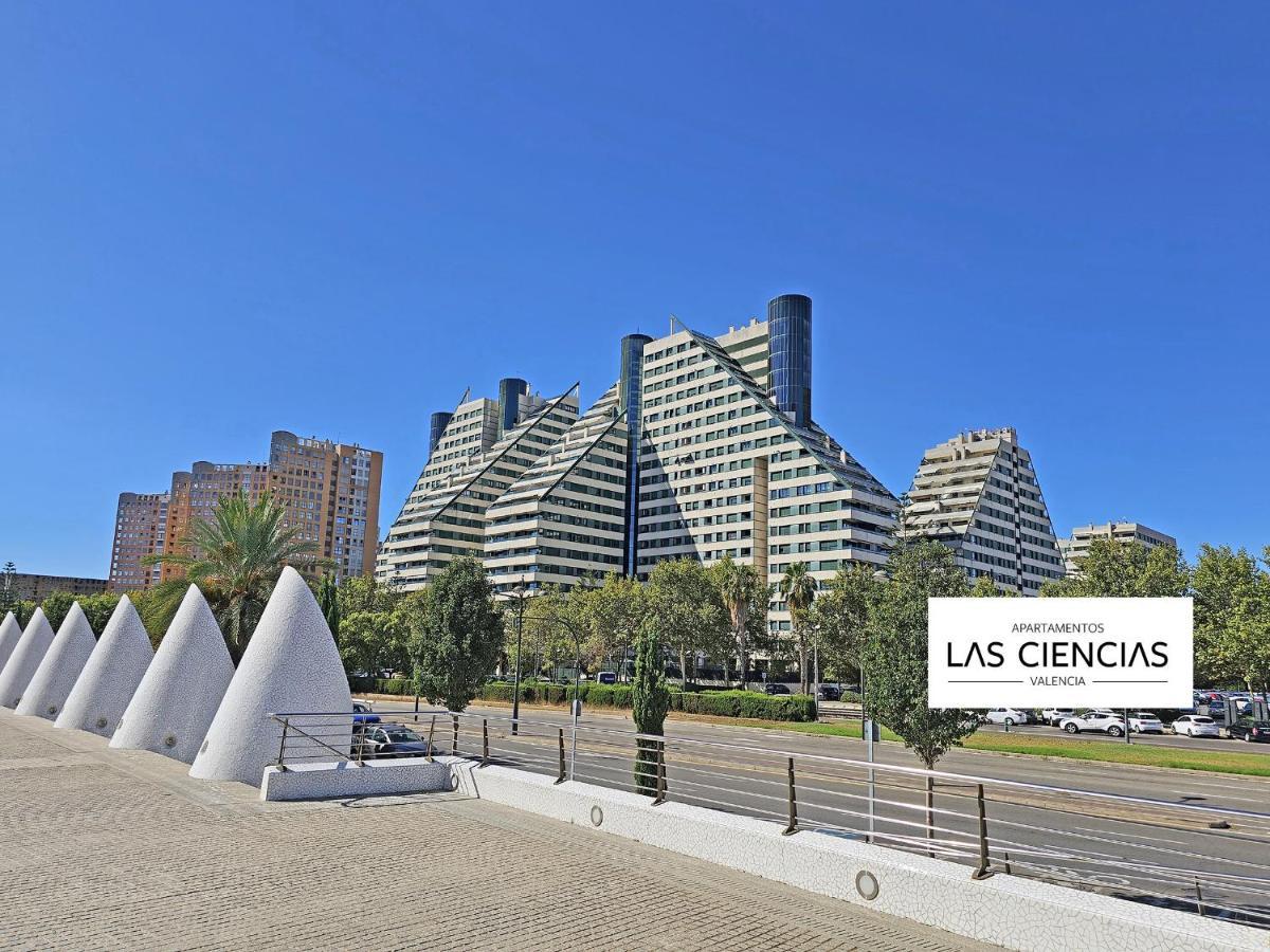 Apartamentos Las Ciencias V Valencia Exteriör bild