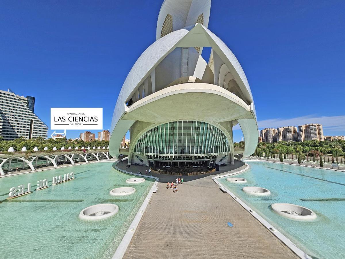 Apartamentos Las Ciencias V Valencia Exteriör bild